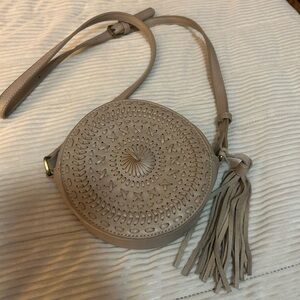 Stylish Tan Crossbody Bag